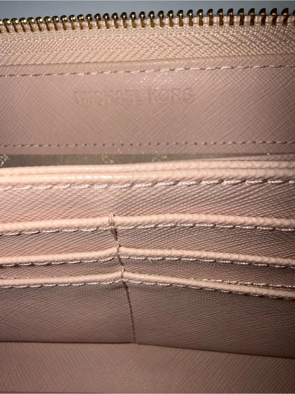MICHAEL KORS Jet Set Travel Large Pebbled Leather Continental Wallet